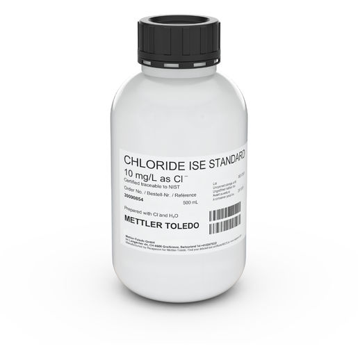 Раствор стандартный Cl, 10 мг/л, 500 мл, METTLER TOLEDO