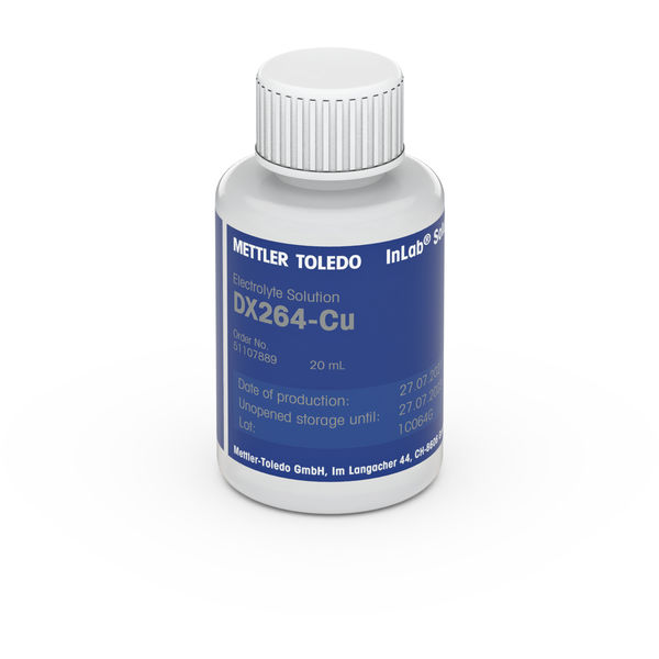 Электролит DX264-Cu, 20 мл, METTLER TOLEDO