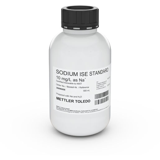 Раствор стандартный Na, 10 мг/л, 500 мл, METTLER TOLEDO