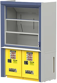 Шкаф вытяжной для работы с ЛВЖ ЛАБ-PRO ШВЛВЖ-J 150.74.230 KG