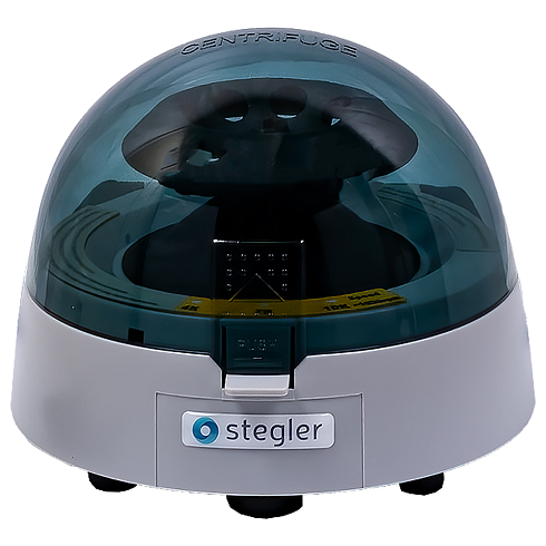 Лабораторная центрифуга STEGLER CM-100S Meteor (4500/7200/10 000 об/мин, 8×2 мл)